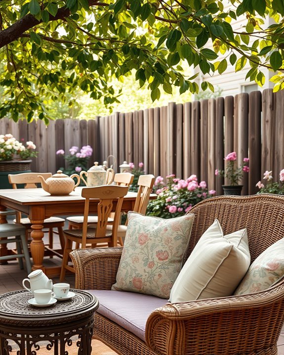charming vintage outdoor retreat