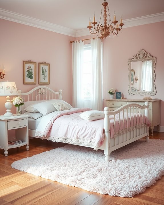 charming whimsical pink decor
