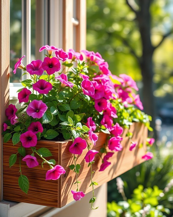 charming window box gardens
