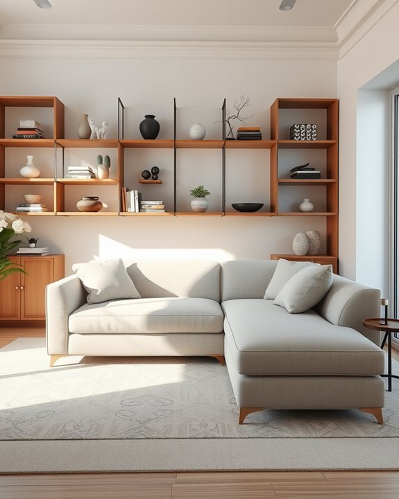 chic chaise lounge display