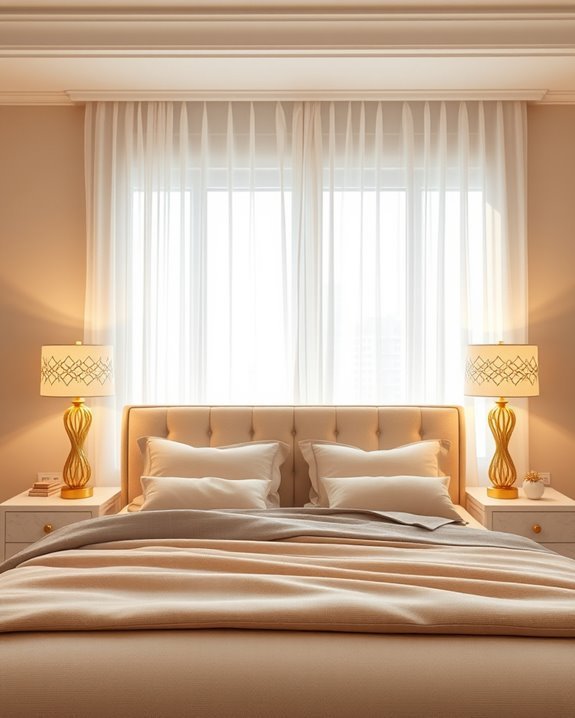 chic gold table lamps
