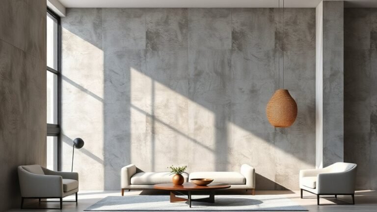 chic industrial cement plaster designs