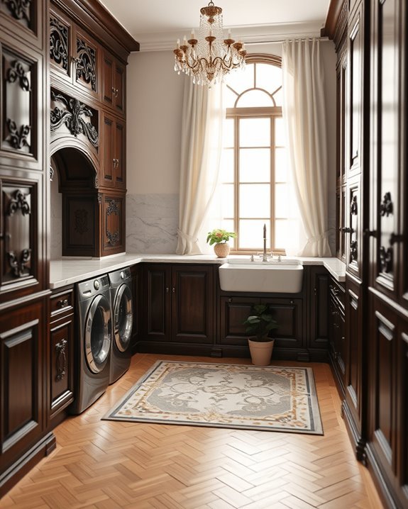 chic laundry organization solutions