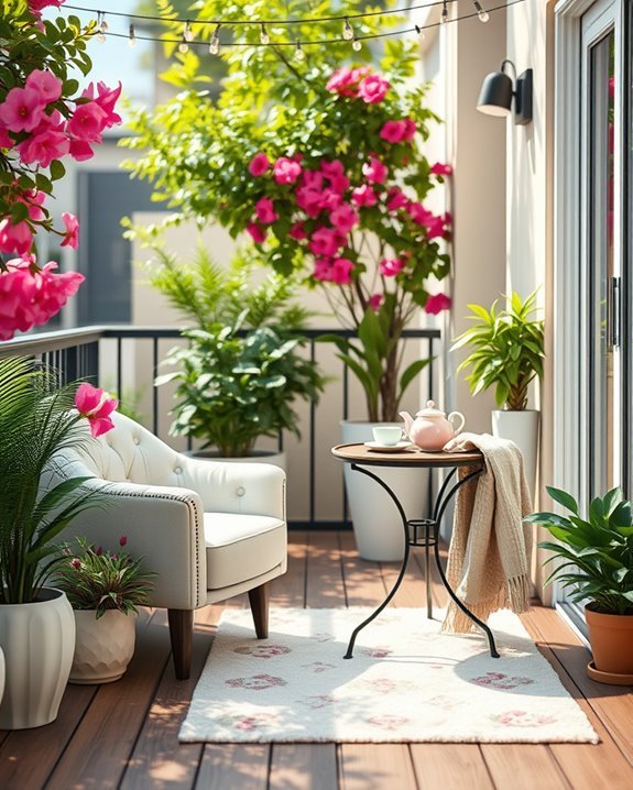chic outdoor girly retreats