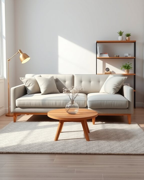 chic space saving chaise lounge