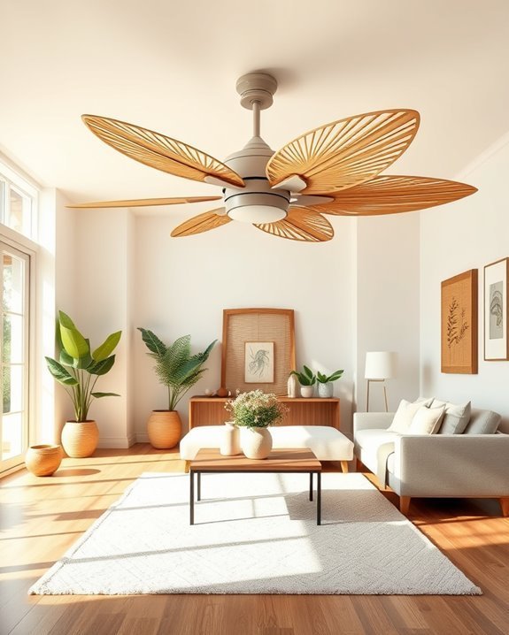 chic sustainable bamboo fans
