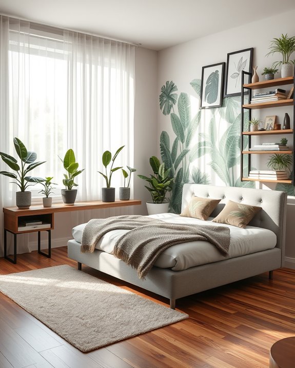 child s vibrant indoor jungle