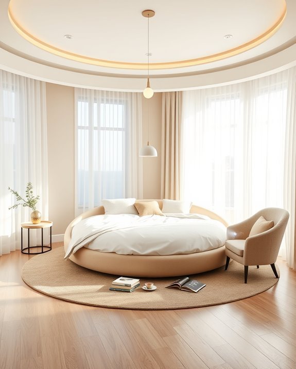 circular bed design tips