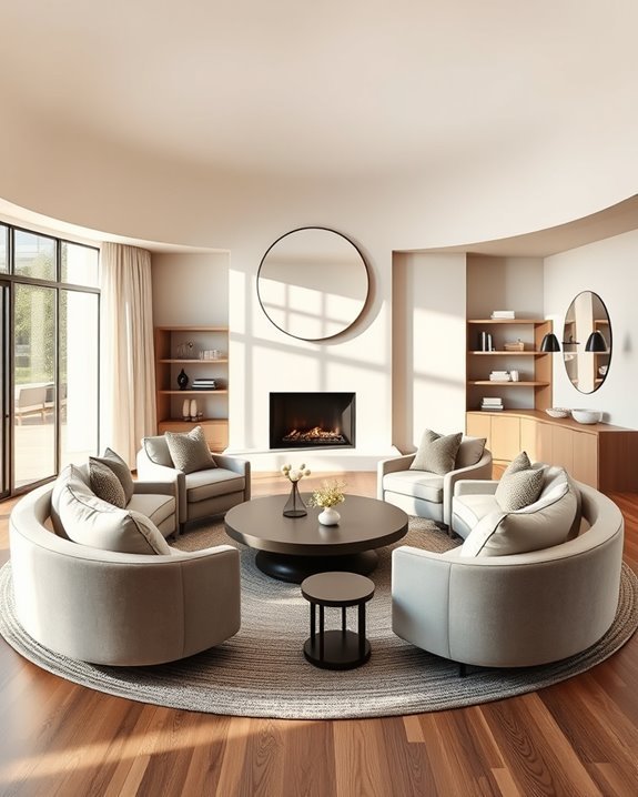 circular spaces foster connection