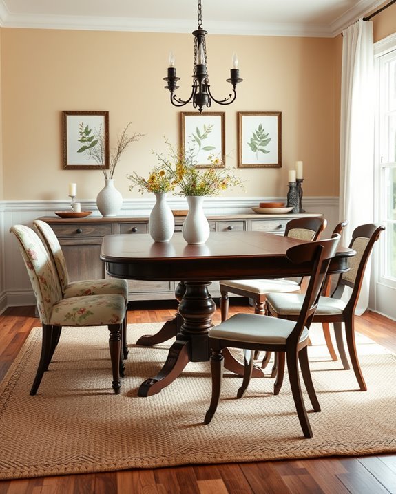 classic clawfoot table elegance