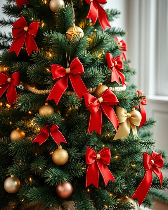 classic festive tree decorations