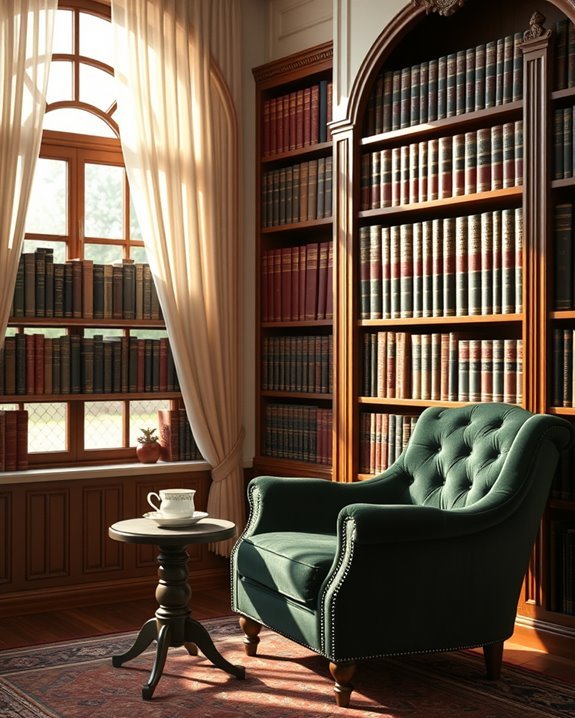 classic literary home decor