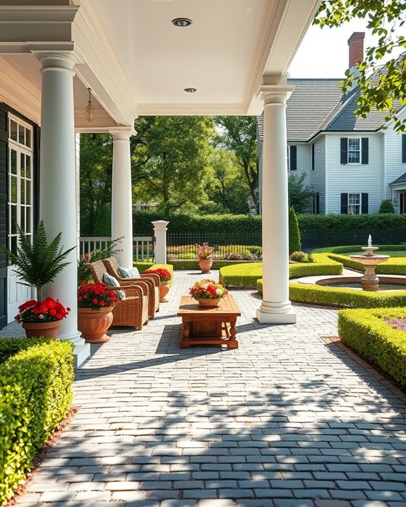 classic outdoor relaxation spaces