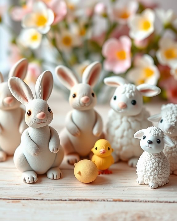 clay animal figurine projects