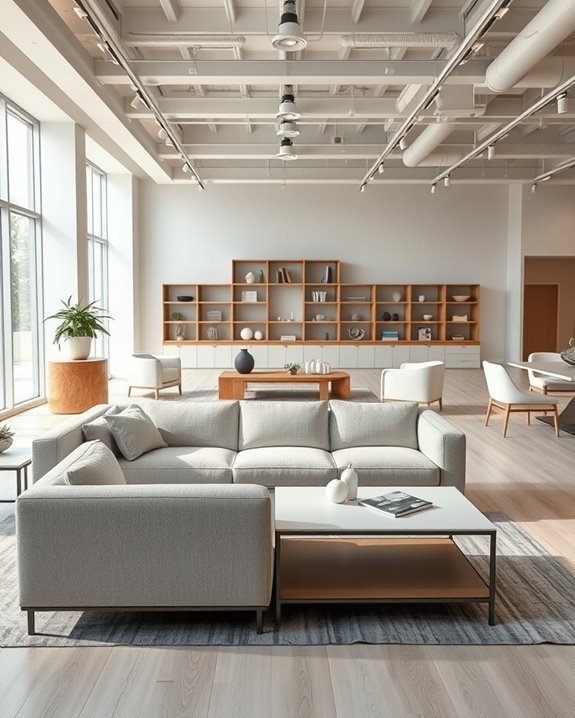 clear navigation for showroom