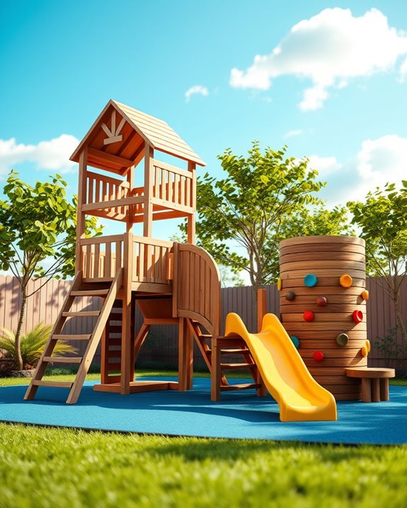 climbing structures for kids