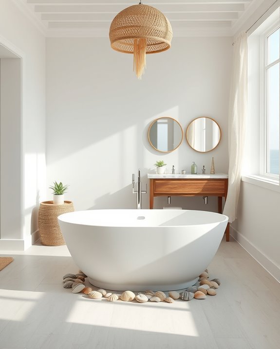 coastal bathroom retreat decor