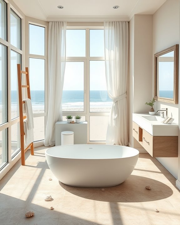 coastal bathroom scent experience