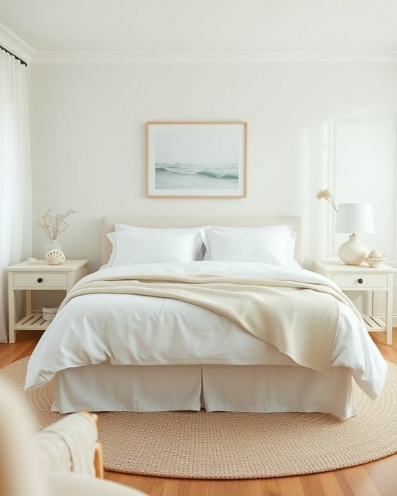 coastal charm with seashells