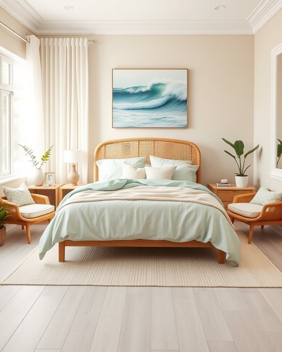 coastal color palette serenity