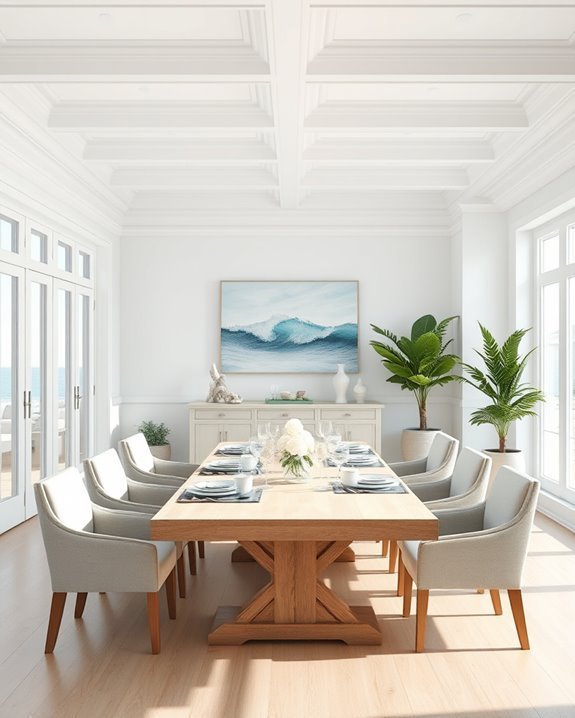 coastal dining room decor