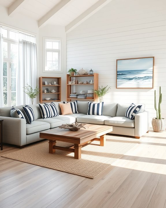 coastal nautical decor accents