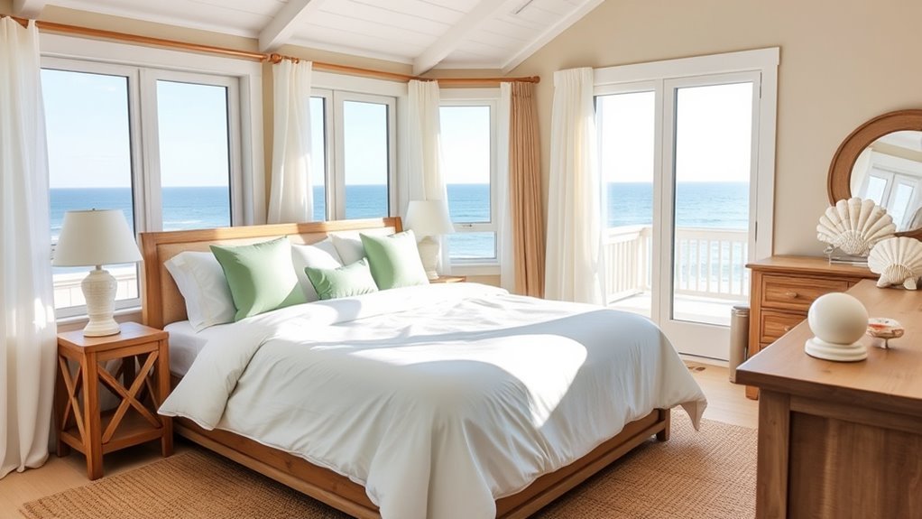 coastal themed bedroom inspiration