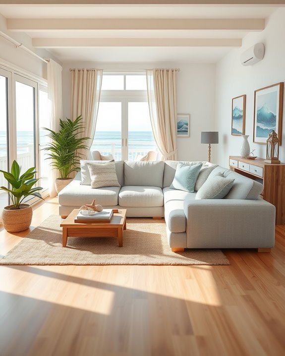 coastal tranquility and decor