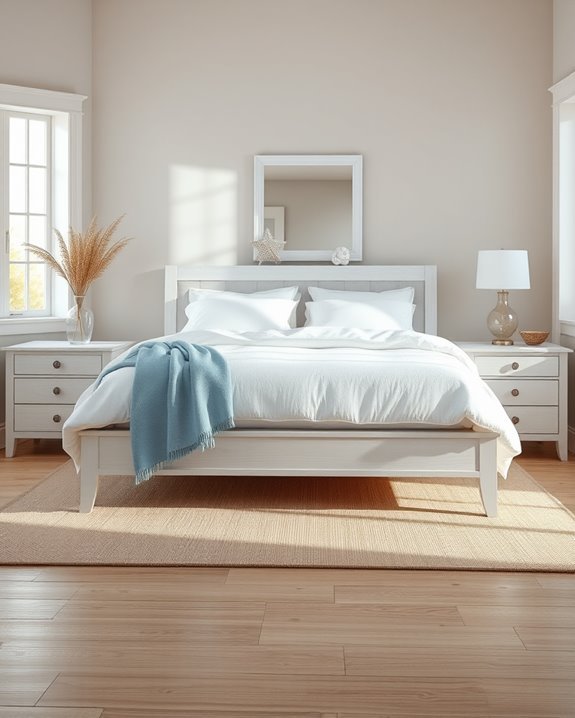 coastal whitewashed furniture charm