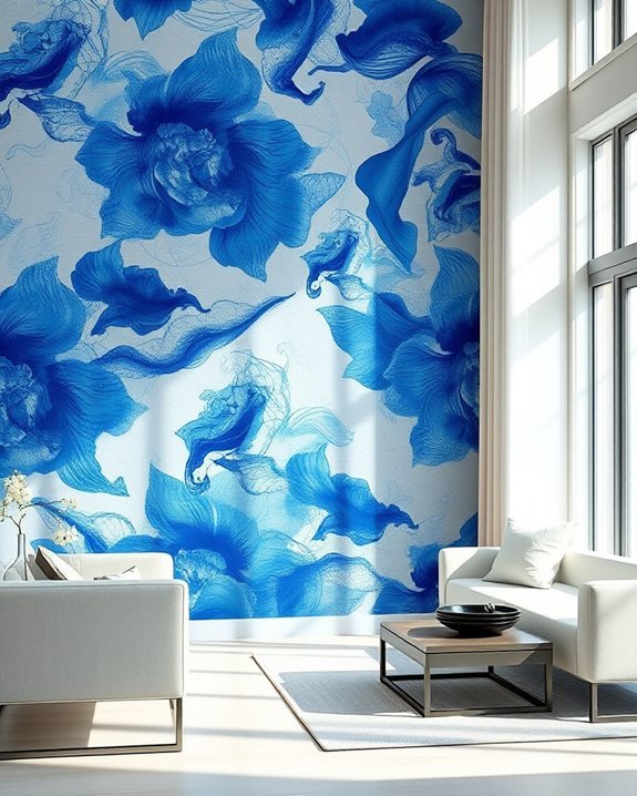 cobalt blue modern elegance