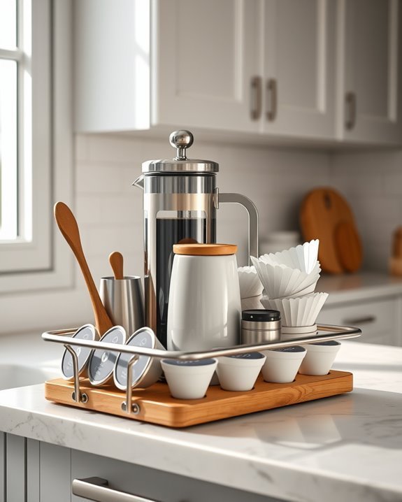 coffee supply organization tool