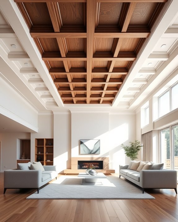 coffered ceiling aesthetic benefits