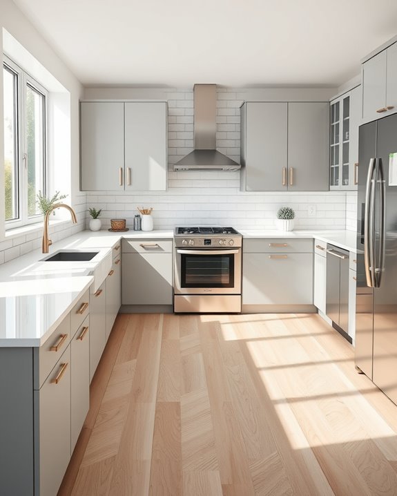 cohesive color transforms kitchens