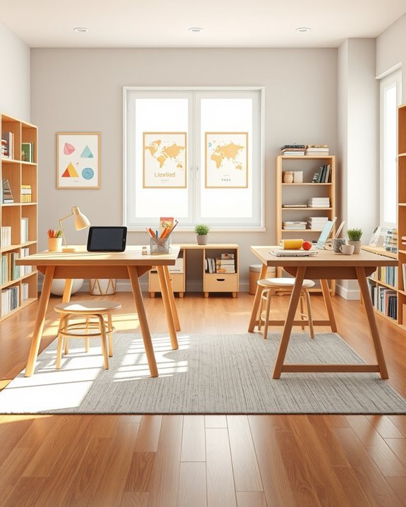 collaborative study zones created