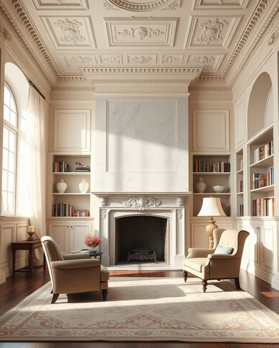 colonial interior design elements