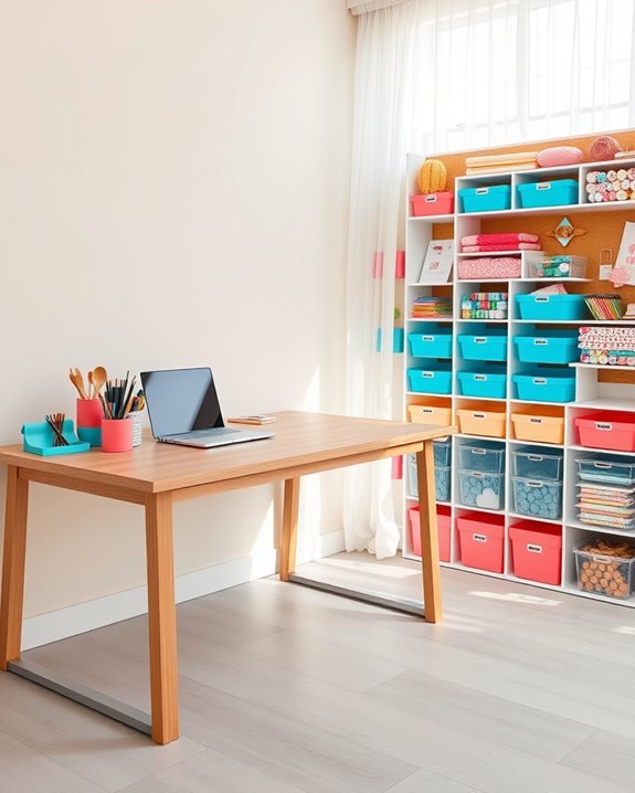 color coded organization system