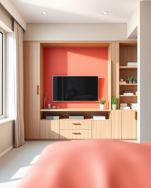 colorful accent wall ideas