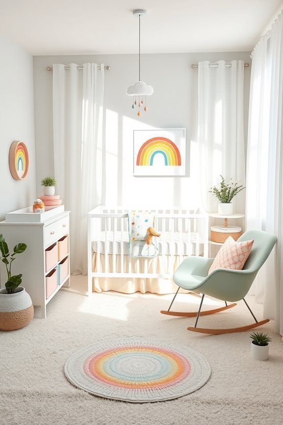 colorful accents for creativity