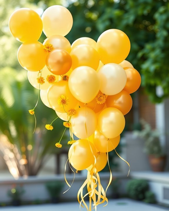 colorful balloon decor ideas