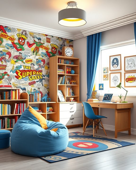 colorful comic book haven