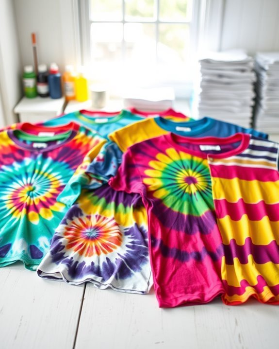 colorful creative expression shirts