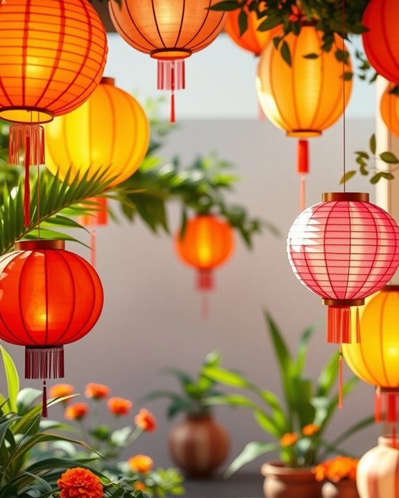 colorful lanterns for celebrations