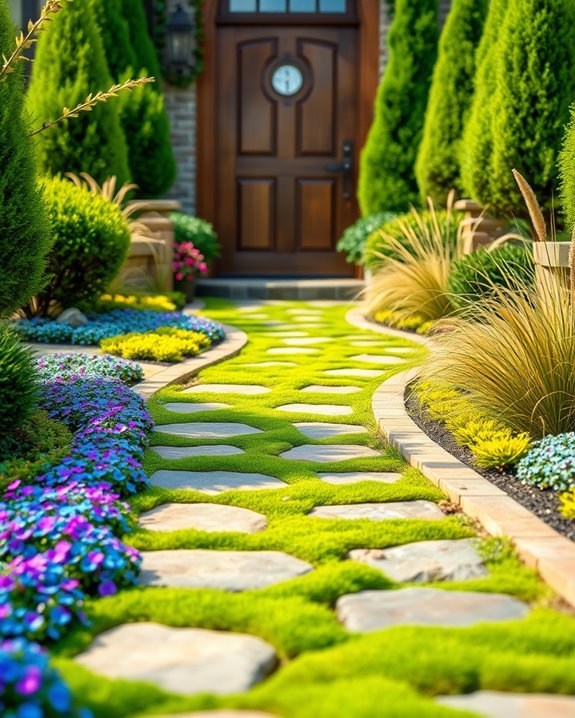 colorful low maintenance ground cover