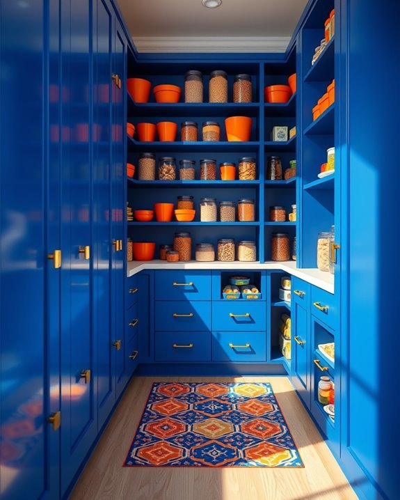 colorful pantry organization tips