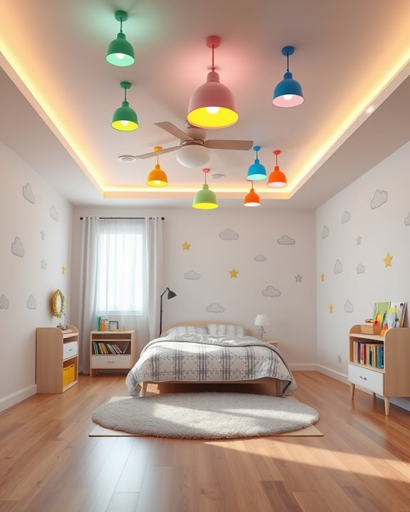 colorful pendant lighting options