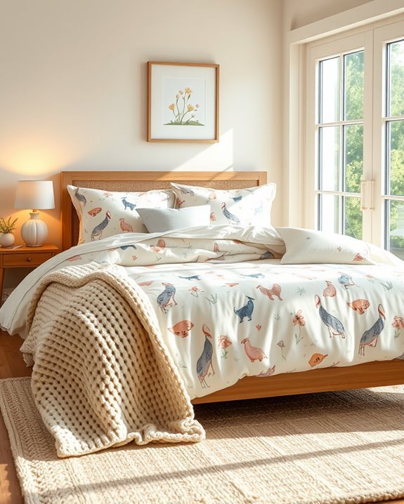 colorful playful bedding options