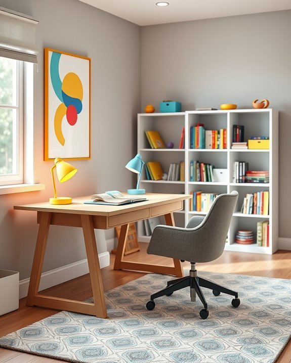 colorful task lighting benefits