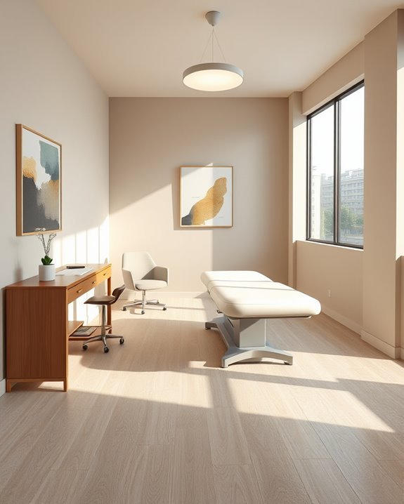 comfortable and confidential consultations