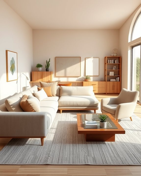 comfortable and inviting spaces