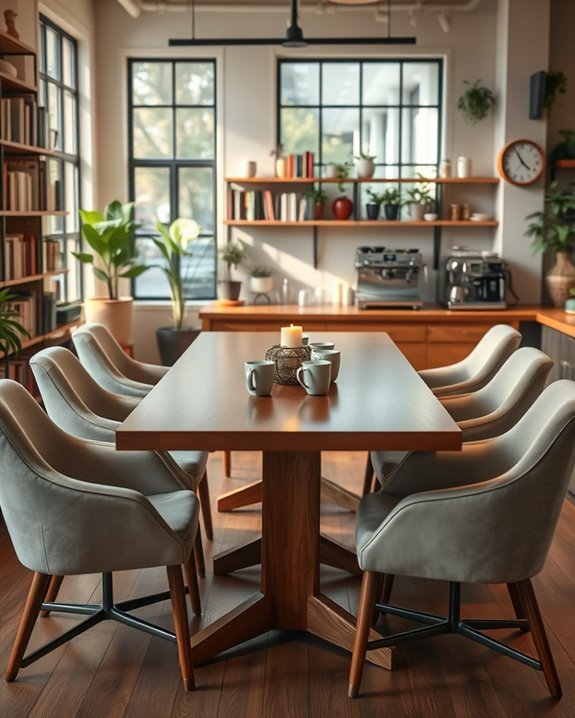 comfortable and productive workspaces